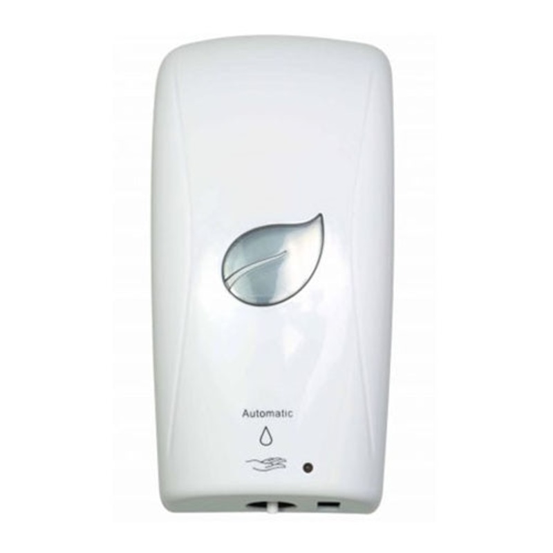 Globe Touch Free Soap Dispenser, White, FINAL SALE