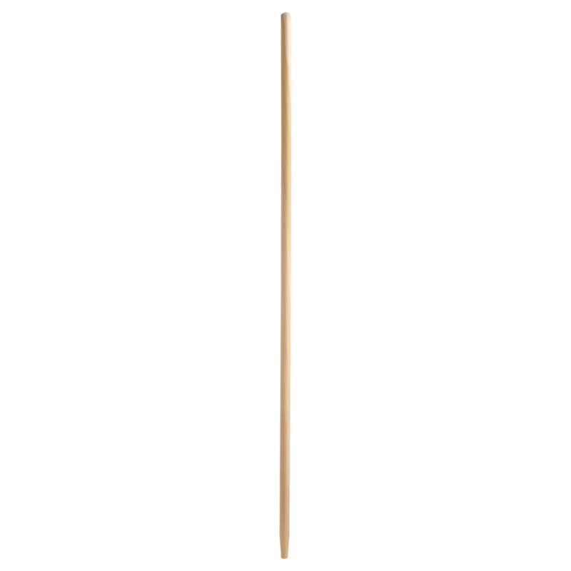 Rubbermaid Broom Handle, Wood, Tapered, 60", FINAL SALE