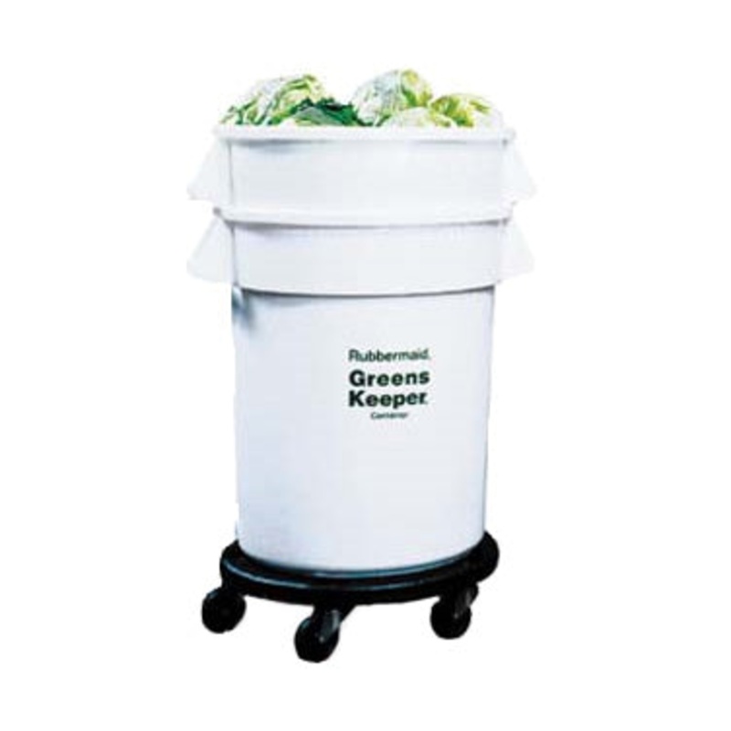 Rubbermaid BRUTE GreensKeeper Container, 32 Gal, White, FINAL SALE