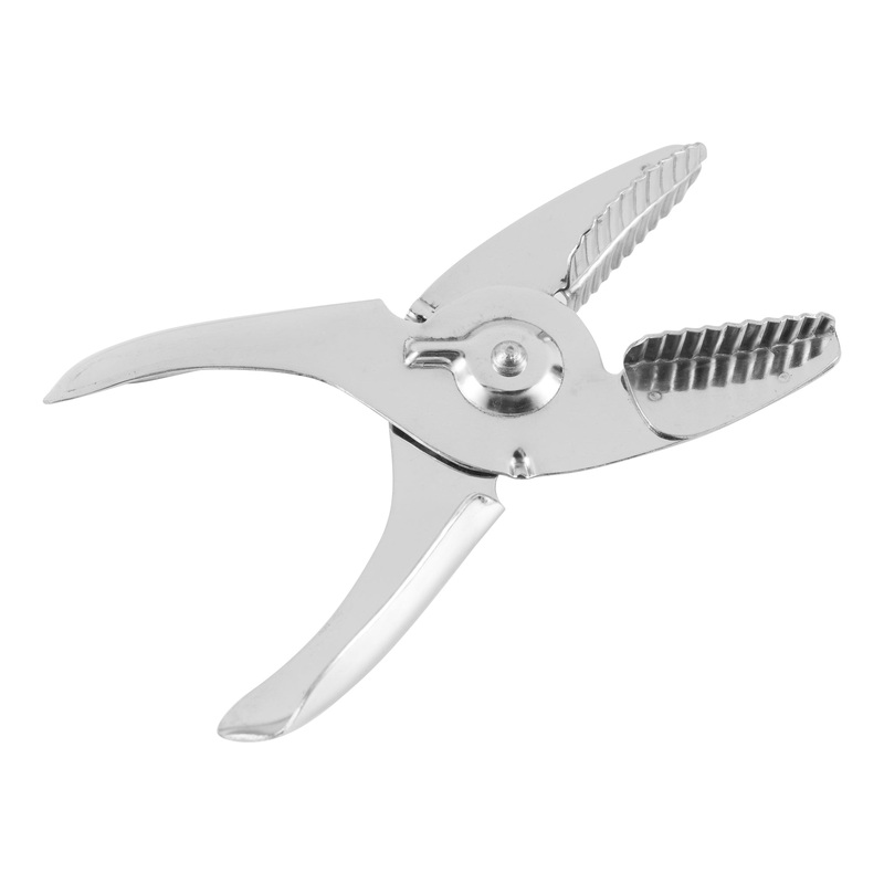 Spill-Stop Lemon Lime Squeezer, Stainless Steel, FINAL SALE