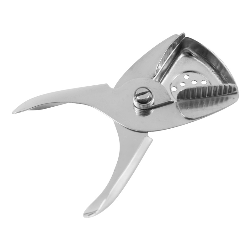 Spill-Stop Lemon Lime Squeezer with Strainer, Stainless Steel, FINAL SALE