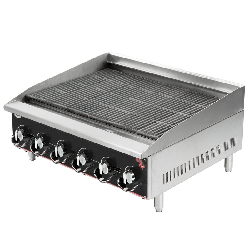 Vollrath Cayenne 36" Heavy Duty Gas Charbroiler, Radiant/Lava Rock, FINAL SALE