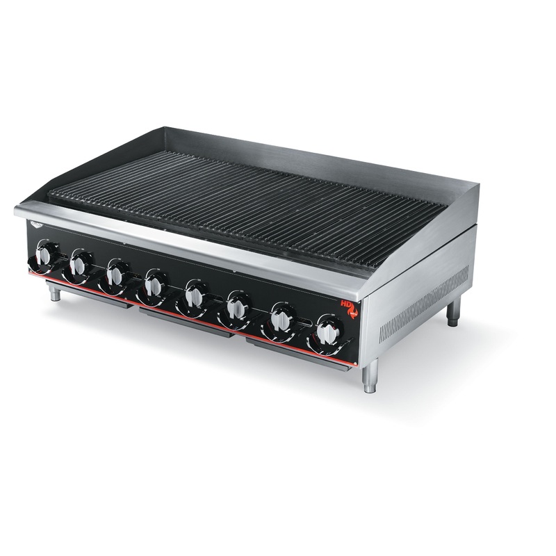 Vollrath Cayenne 48" Heavy Duty Gas Charbroiler, Radiant/Lava Rock, FINAL SALE