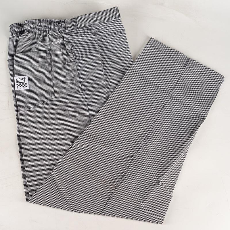 Chef Revival Chef Trousers with Belt Loops, 2XLarge, EZ-Blend, Houndstooth