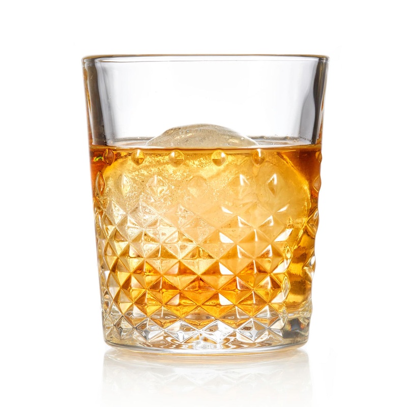 Libbey Carats Double Old Fashioned Glass, 12 oz (12-pack)