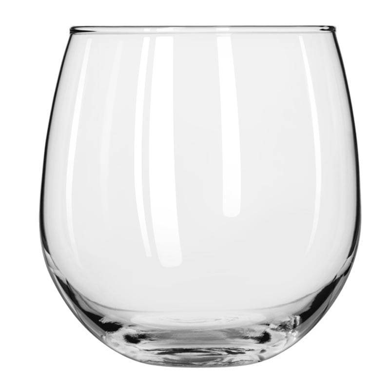 Libbey Stemless Red Wine Glass, 16.75 oz (12-pack)
