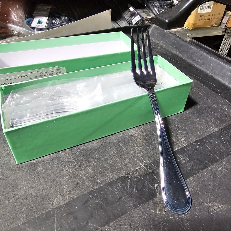Libbey World Tableware Geneva Euro Dinner Fork (12-pack), FINAL SALE