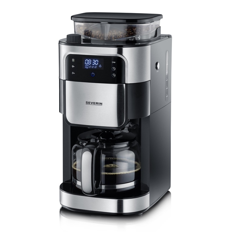 Severin Filterkaffeemaschine mit Edelstahl-Mahlwerk KA4813