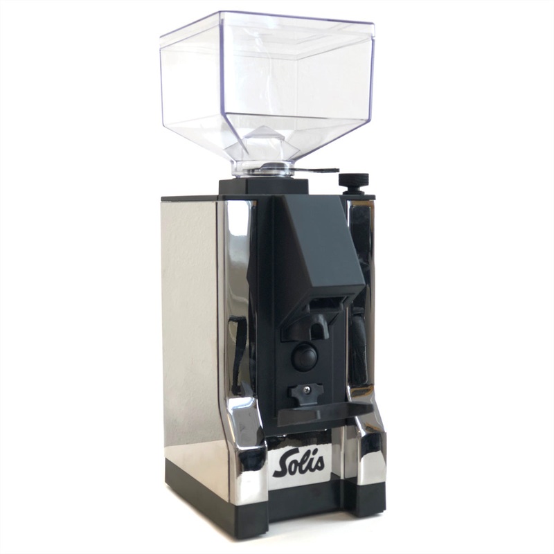 Solis Kaffeemaschinen Mahlwerk silber