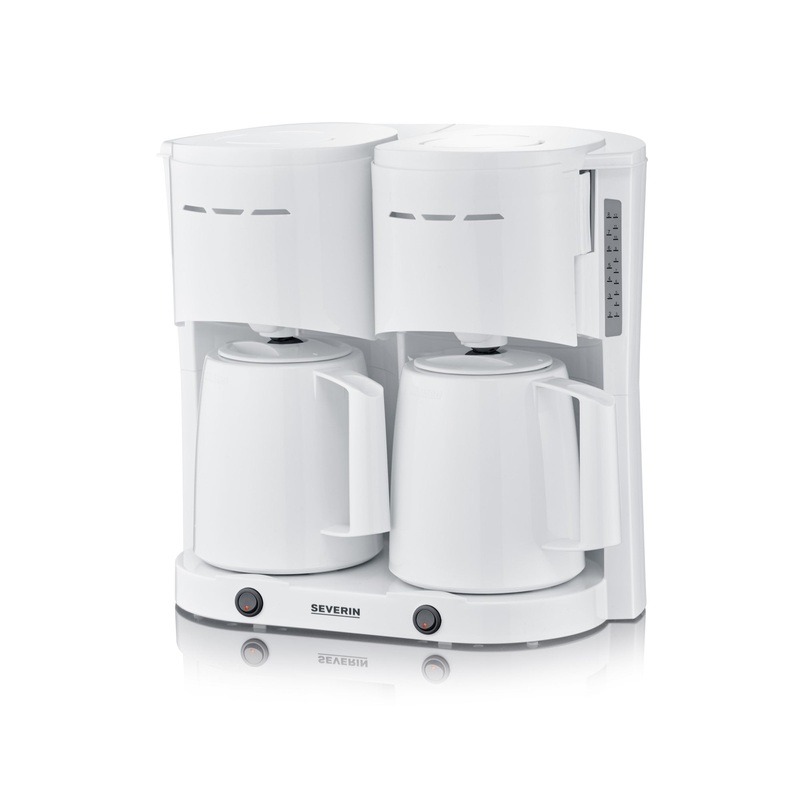 Severin Filterkaffeemaschine Duo mit 2 Thermokannen KA9314