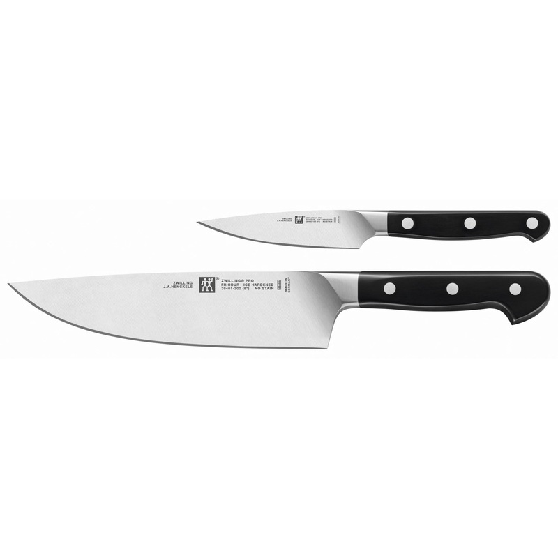 Zwilling Kitchen Messerset Zwilling Pro Messerset, 2-tlg. (Spick- & Kochmesser) 38430-004-0