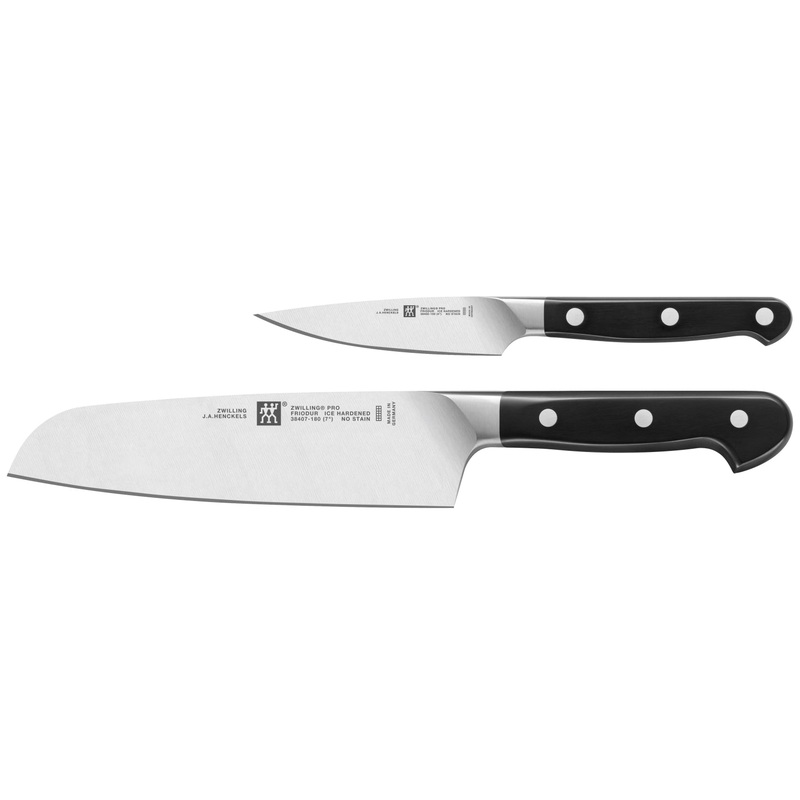 Zwilling Kitchen Messerset Zwilling Pro Messerset, 2-tlg. (Spick- & Santokumesser) 38430-006-0