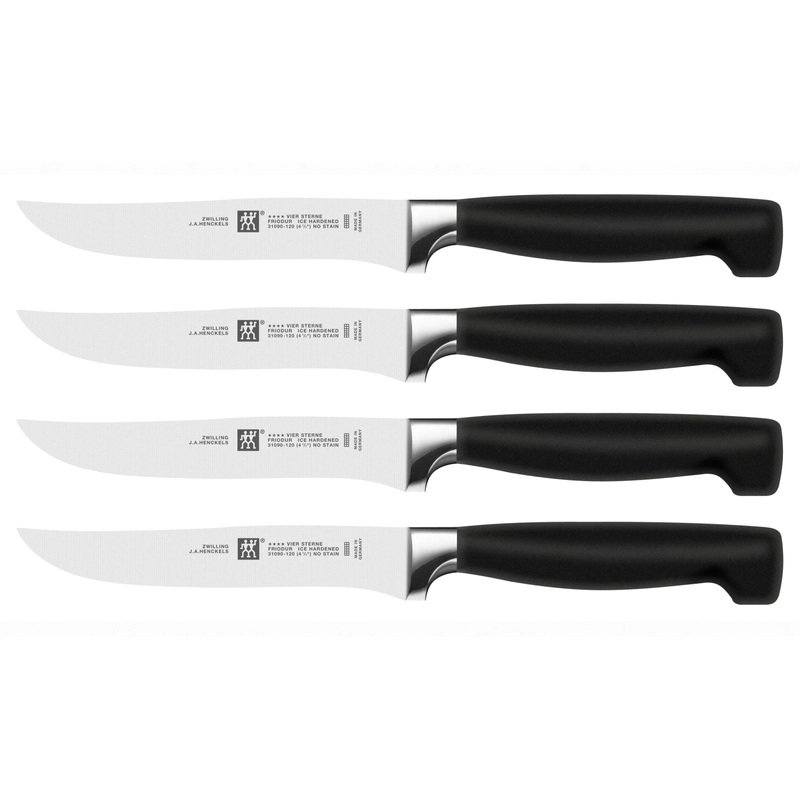 Zwilling Kitchen Steakmesser Four Star 4er Set 140x250 mm 39190-000-0