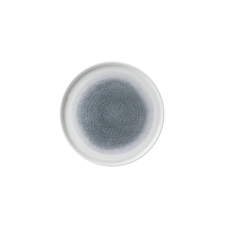 Churchill Teller S.P. Raku Topaz Blue Walled 26cm 343.025.176