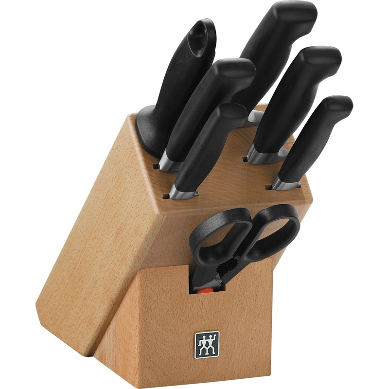 Zwilling Kitchen Messerblock Four Star natur, 8-tlg. 35140-000-0