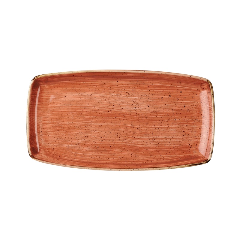 Churchill Platte Stonecast Spiced Orange rechteckig 29.5x15cm 343.003.023