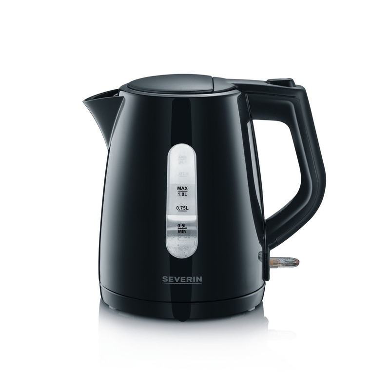 Severin Wasserkocher WK3410 schwarz, 1 Liter