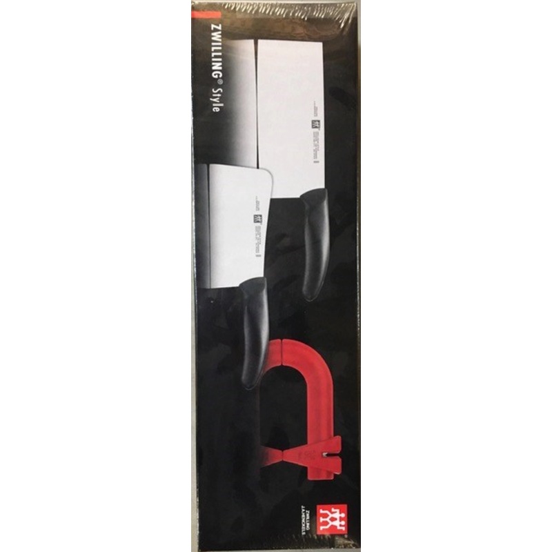 Zwilling Kitchen Asia Set 3-tlg. Style m. Messerschrfer rot 32433-002-0
