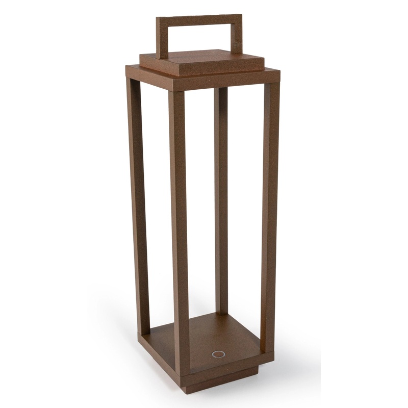 Abert Lampe Abert Resort wiederaufladbar, rost 10x10cm H34cm 111.003.393