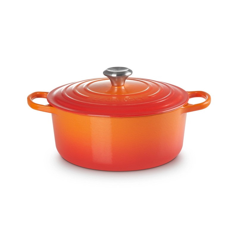 Le Creuset Pfanne Signature Gusseisen-Brter,  26cm, Ofenrot