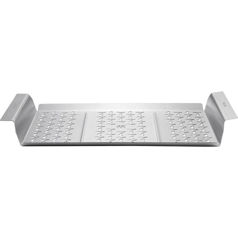 Zwilling Kitchen BBQ+ Grillkorb flach Edelstahl 45x30cm 222.014.005