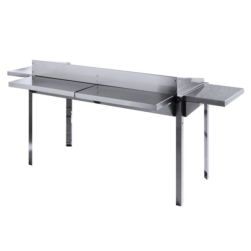 HENDI Zubehr Hintere Arbeitsplatte Grillsystem Green