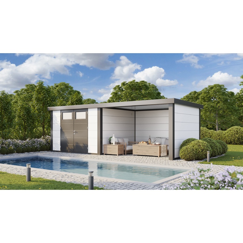 Spa Solutions Gartenhaus Bolthouse mit Pergola Large