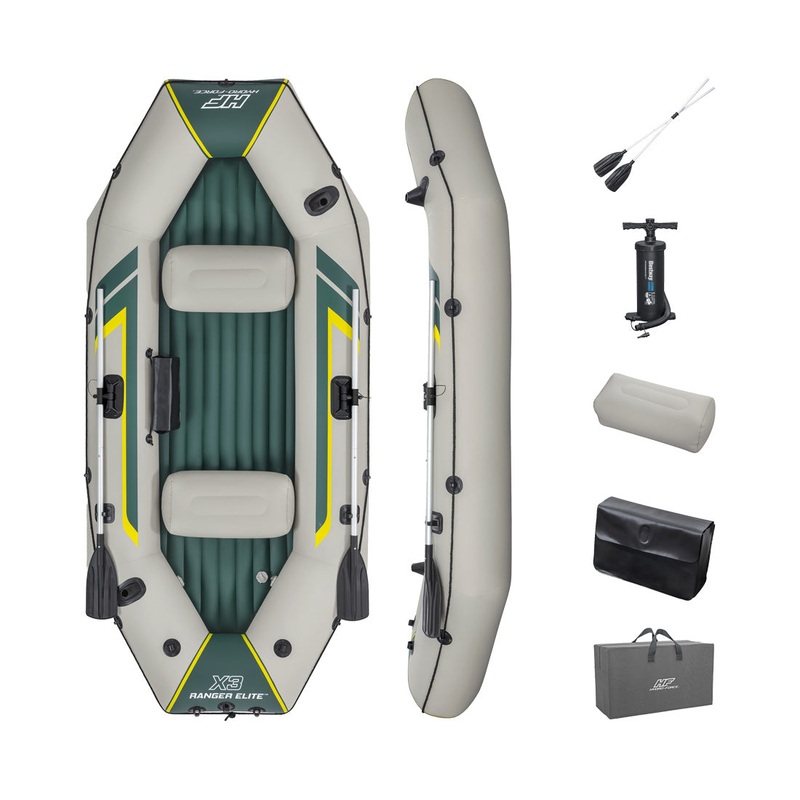 Hydro-Force Freizeit Outdoor Schlauchboot Komplett-Set Ranger Elite X3 295cm