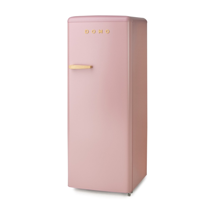 Domo Khlschrank Retro DO91708R, Pink, 218 L