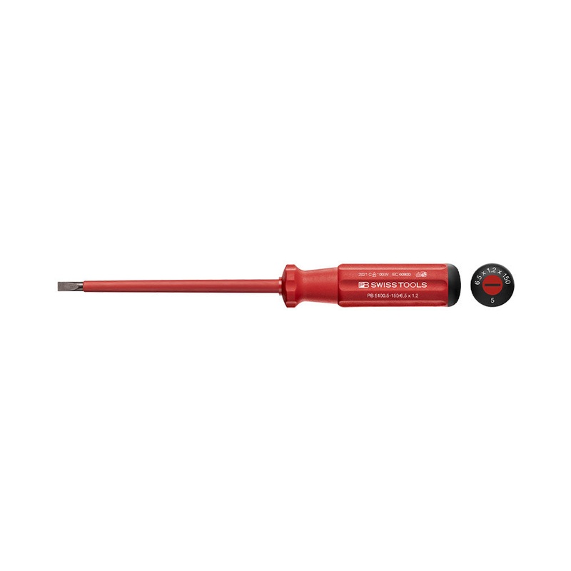PB Swiss Tools Zubehr Werkstatt Schraubenzieher PB 5100.5-150/6,5