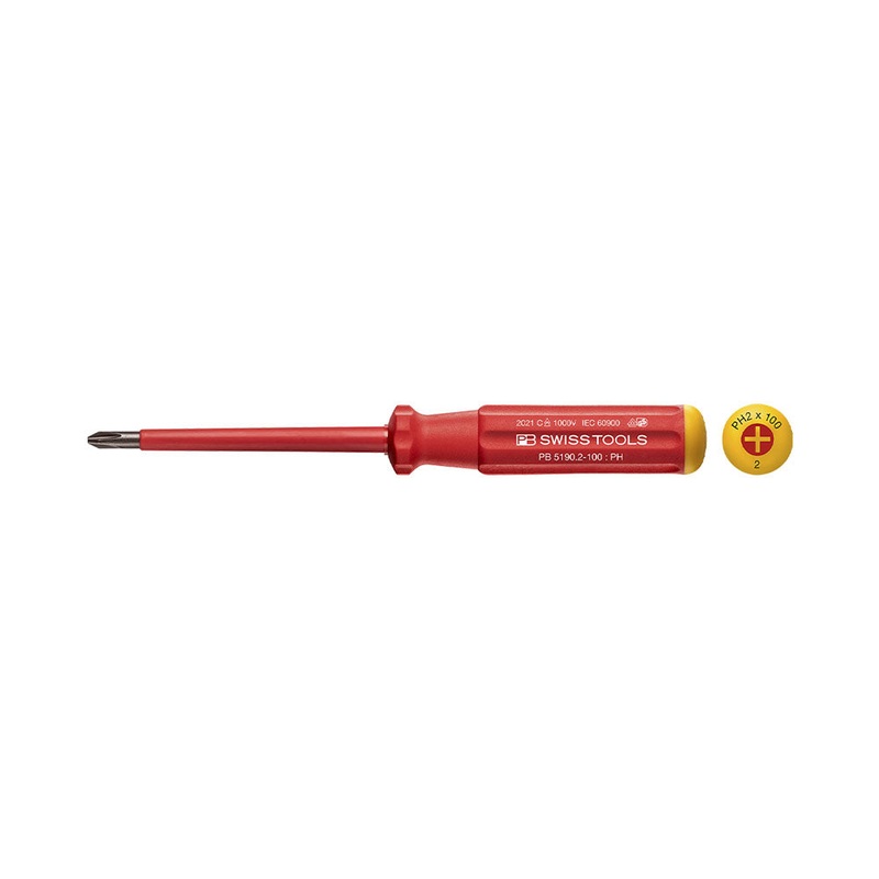 PB Swiss Tools Zubehr Werkstatt Schraubenzieher PH PB 5190.2-100