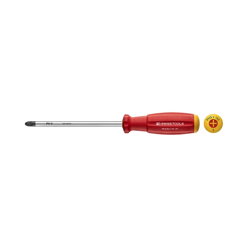 PB Swiss Tools Zubehr Werkstatt Schraubenzieher PH PB 8190.3-150
