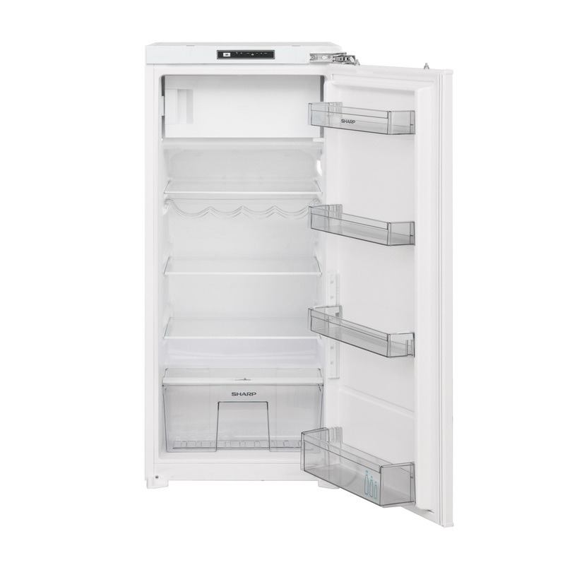 Sharp Einbaukhlschrank mit Gefrierfach SJ-LD180E0XD/CH-Norm, 123er-Nische, Festtr