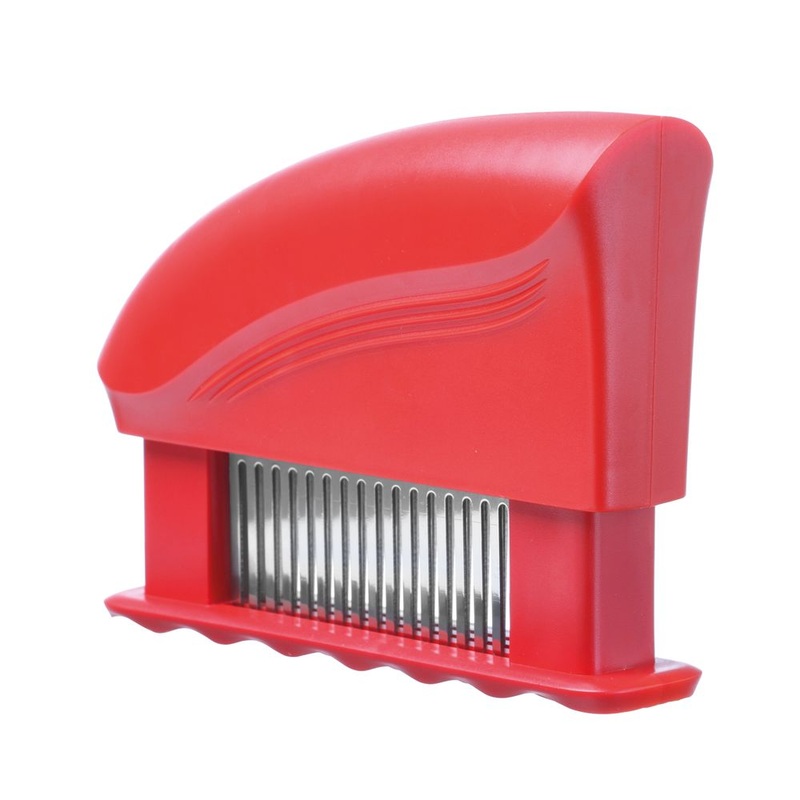 HENDI Fleischklopfer 51 Messer rot 42x150x118mm