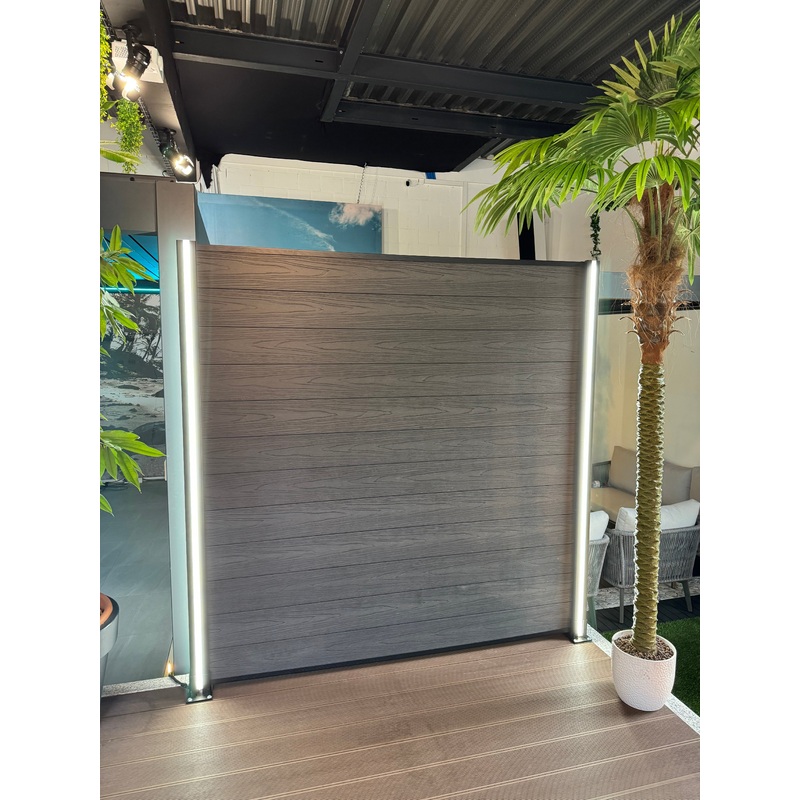 Spa Solutions Sichtschutzwand Horizon LED 180cm x 180cm