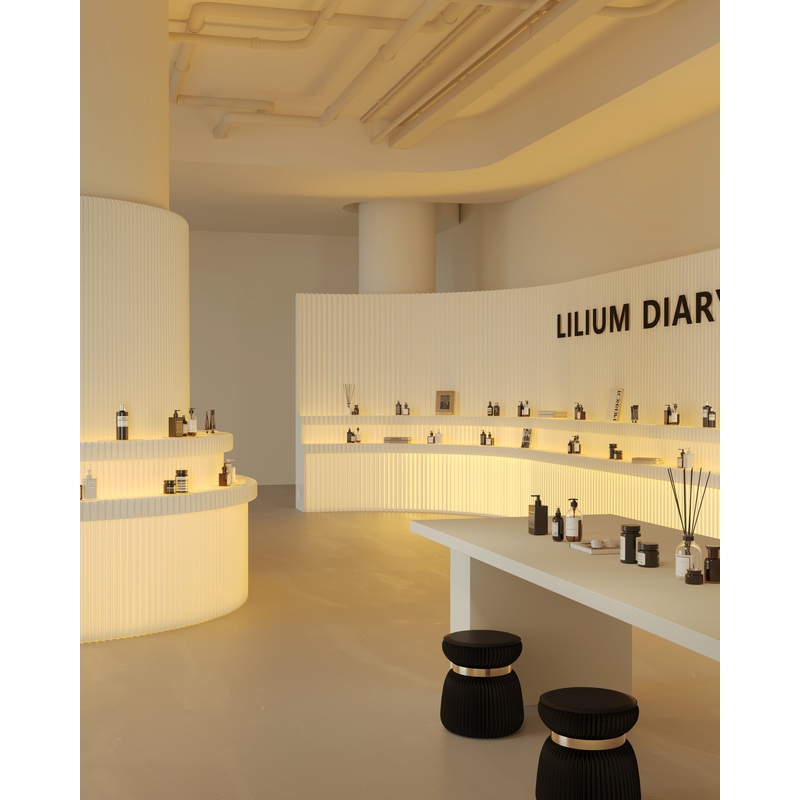 Spa Solutions Trennwand iPaper Luminex  mit LED
