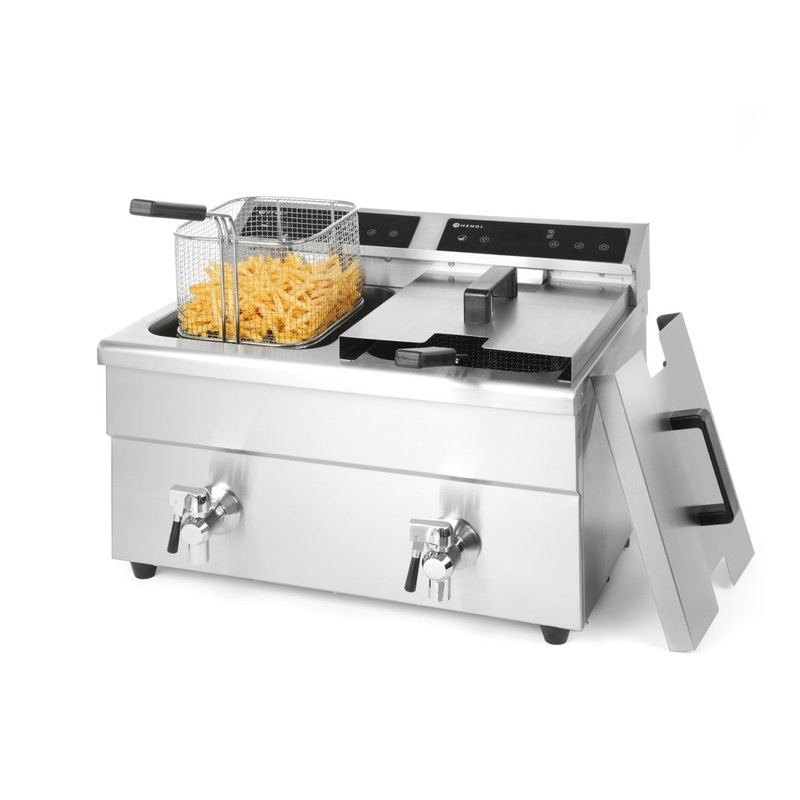 HENDI Fritteuse Induktion Kitchenline 2x 8 Liter