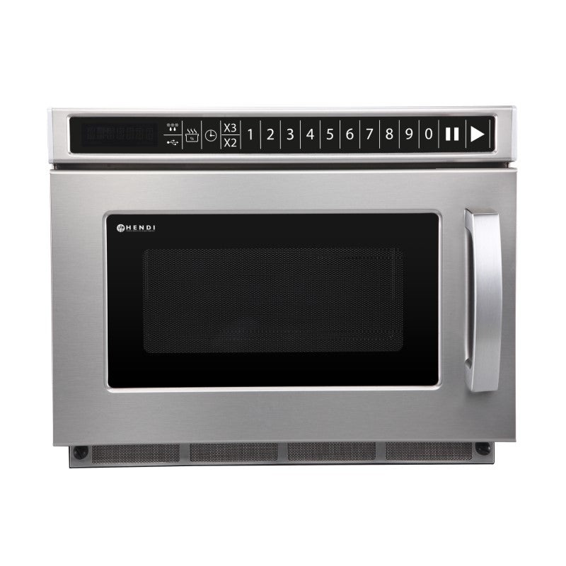 HENDI Gastro-Mikrowelle programmierbar, 18 L, 1800 W