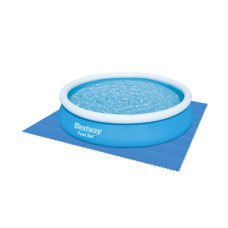 Bestway Freizeit Outdoor 50cm x 50cm Bodenschoner 9Stk
