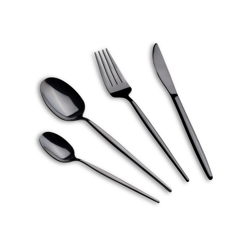 Berlinger Haus Kchenbedarf Haus 24 teiliges Besteckset black