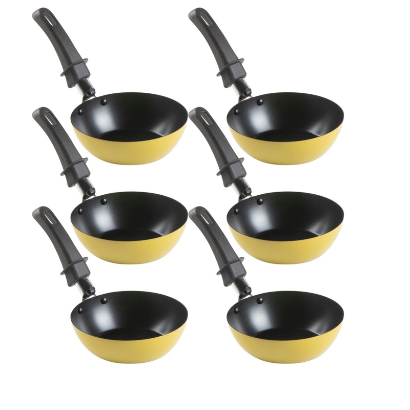 Domo Wok Pfnnchen 6er Set, gelb
