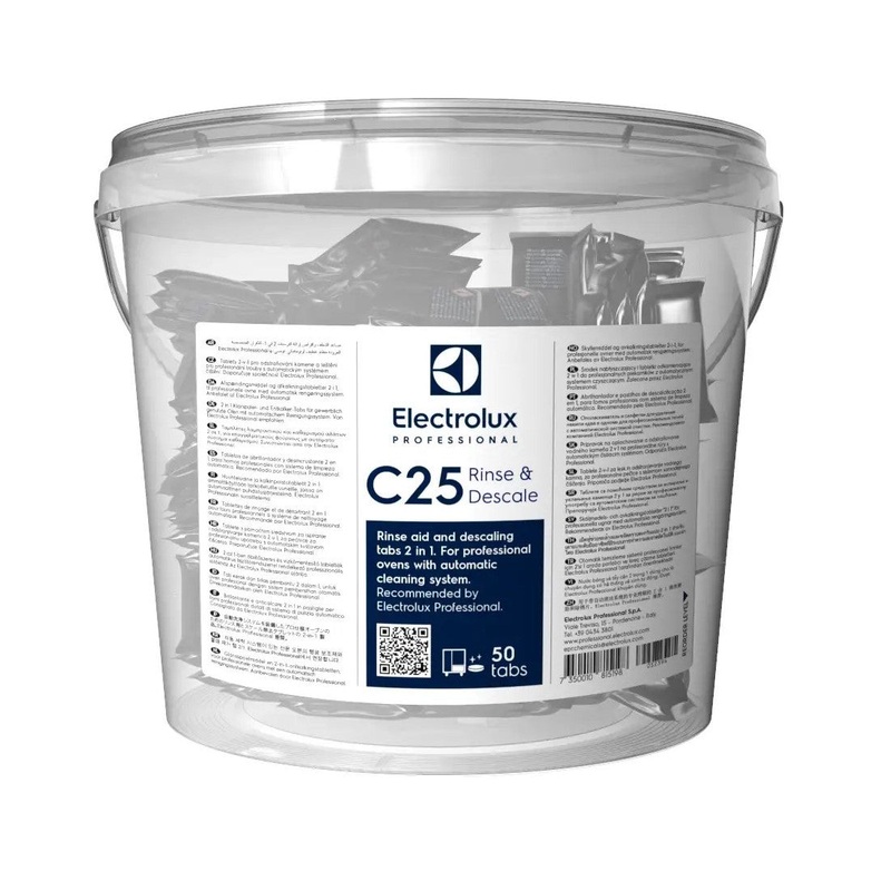 Electrolux Professional Reinigungsmittel 2 in 1 Klarspler- und Entkalker Tabs