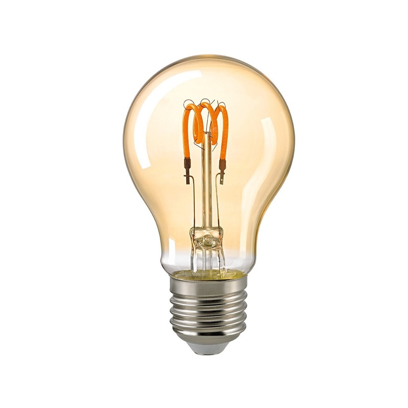 Sompex Leuchtmittel FILAMENT CURVED NORMALE E27, gold
