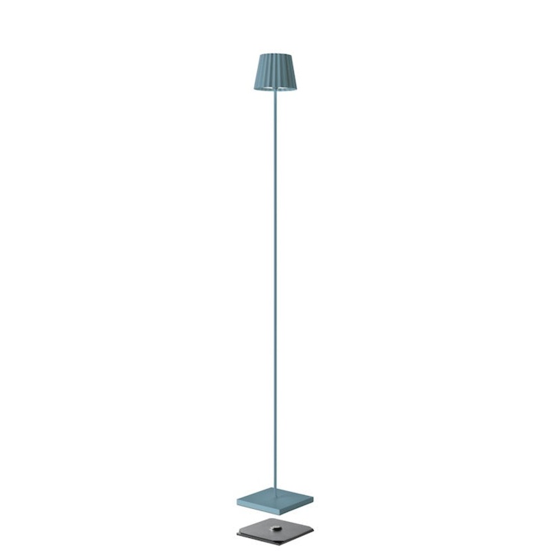 Sompex Stehlampe TROLL 2.0 blue, 120cm