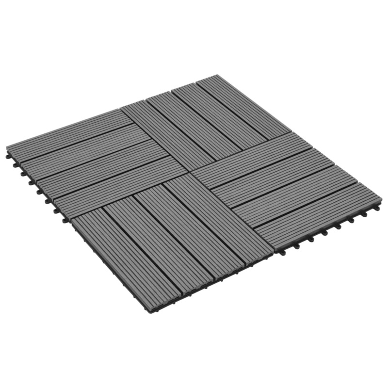 SPC Terrassenfliese WPC Klickfliese 1 m2