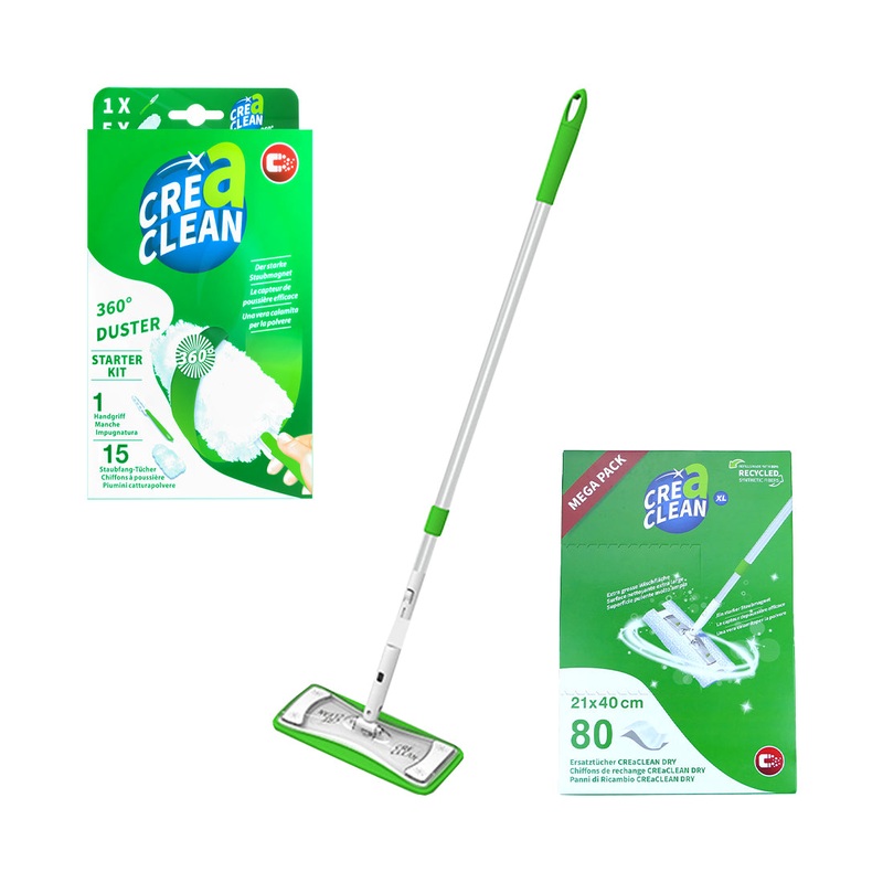 CREaCLEAN Reinigen & Pflegen Boden-Starterkit L