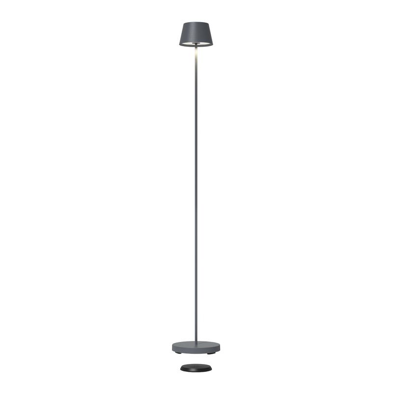 Sompex Stehlampe Seoul, 120cm, anthrazit