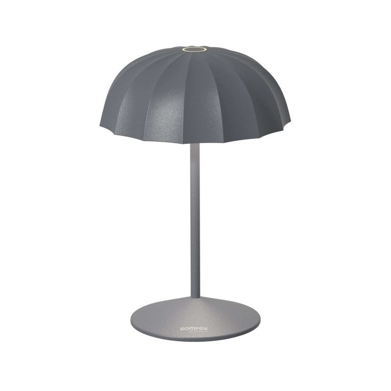 Sompex Tischlampe Ombrellino anthrazit