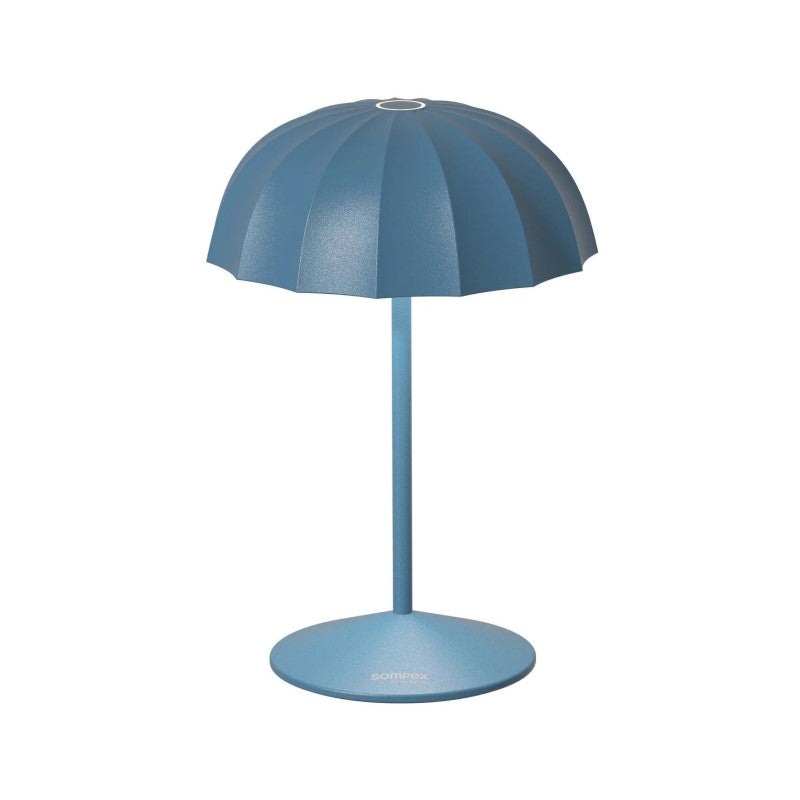 Sompex Tischlampe Ombrellino blau