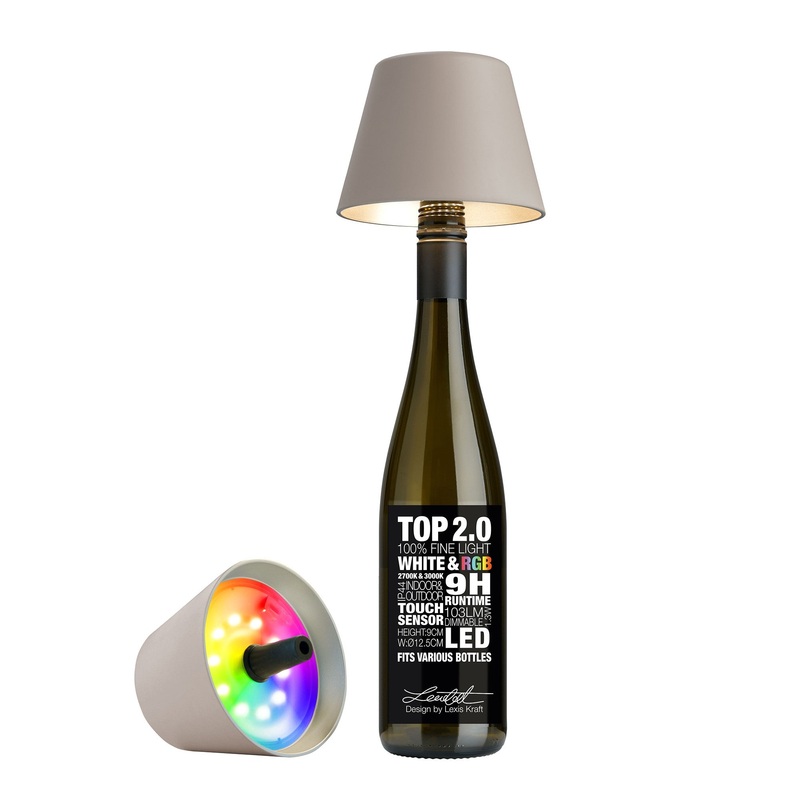 Sompex Tischlampe Top 2.0 beige